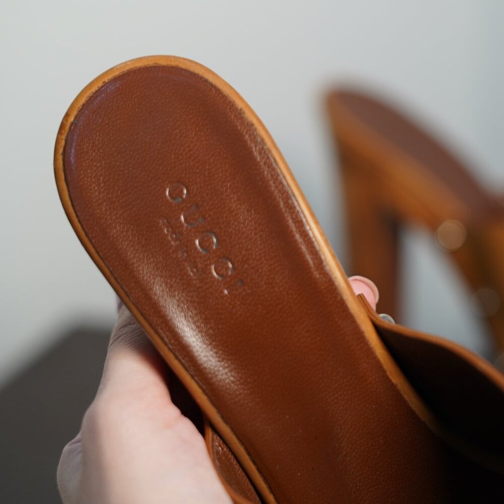 Gucci, Morena, Leather Platform